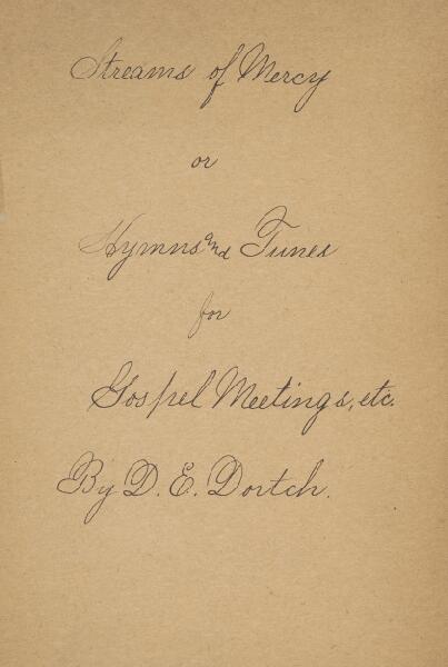 First page of Streams of Mercy