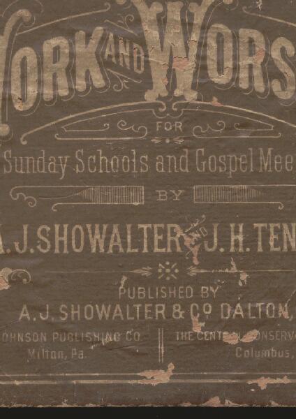 First page of Work and Worship