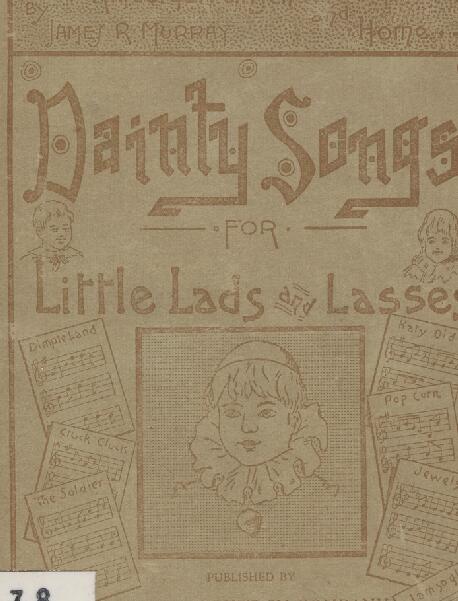 First page of Dainty Songs