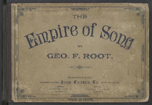 First page of The Empire of Song