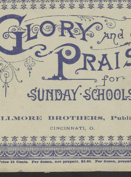 First page of Glory and Praise