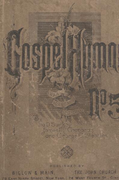 First page of Gospel Hymns No. 5