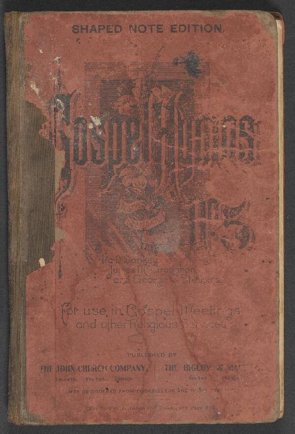 First page of Gospel Hymns No. 5