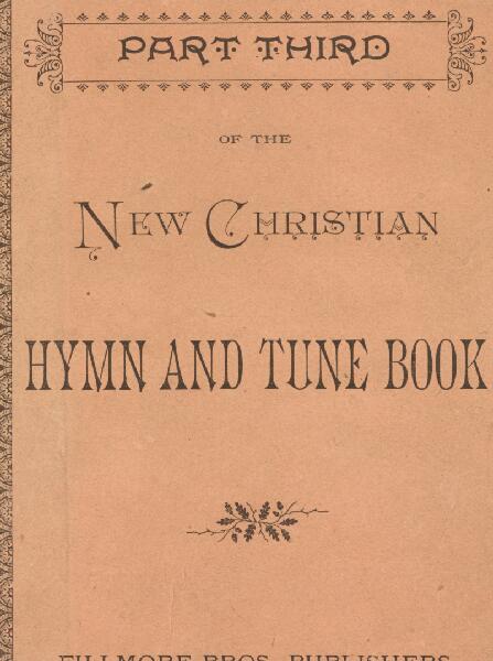 First page of New Christian Hymn and Tune-Book