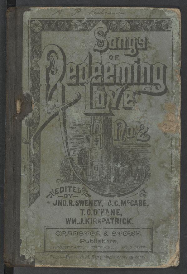 First page of Songs of Redeeming Love No. 2