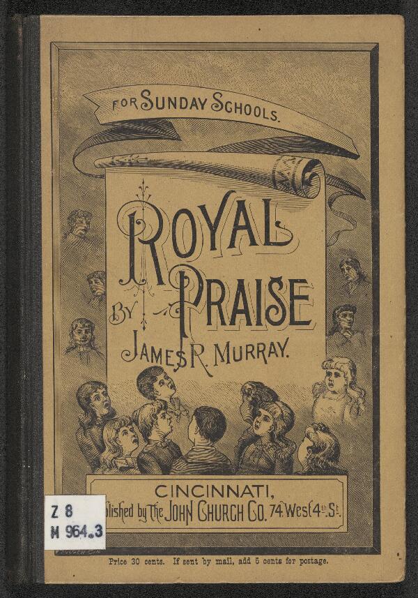 First page of Royal Praise for the Sunday School
