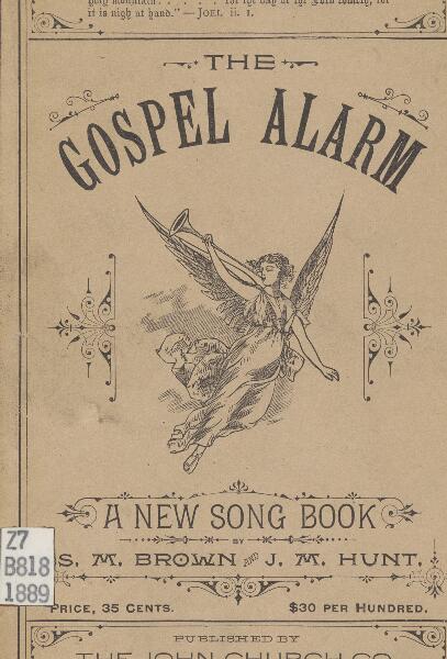 First page of The Gospel Alarm