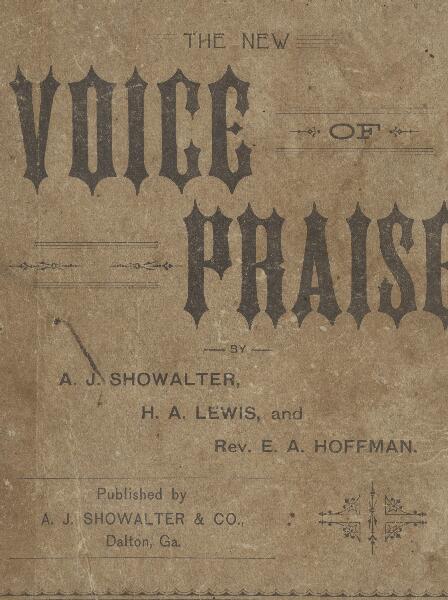 First page of The New Voice of Praise