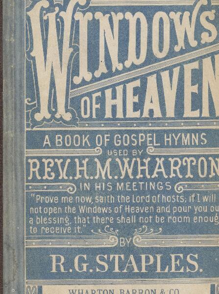 First page of Windows of Heaven