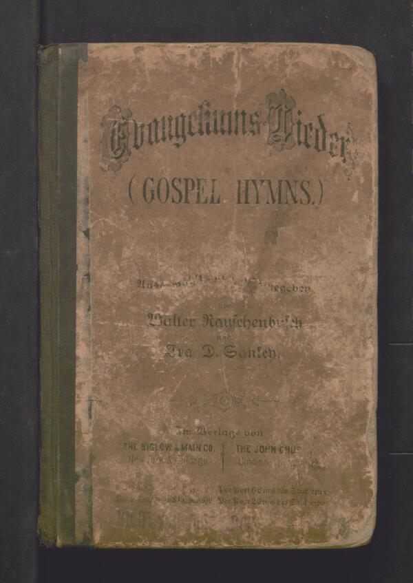 First page of Evangeliums-Lieder