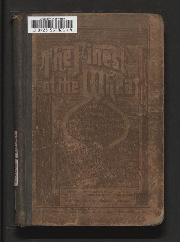 First page of The Finest of the Wheat