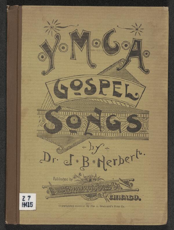 First page of YMCA Gospel Songs