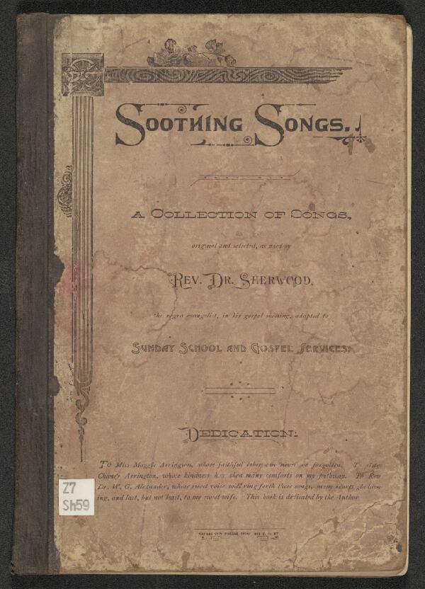 First page of Soothing Songs