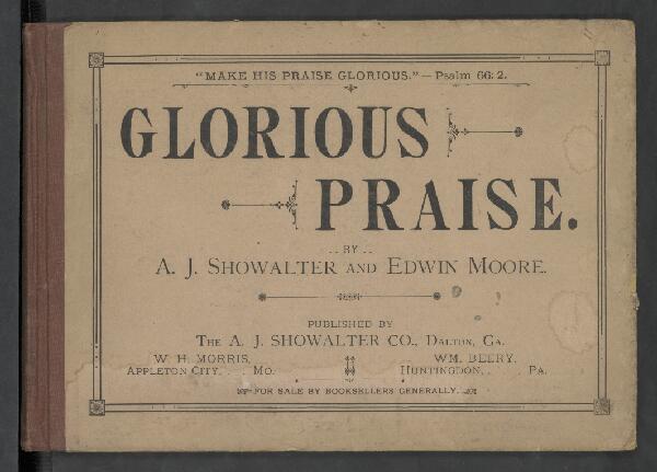 First page of Glorious Praise