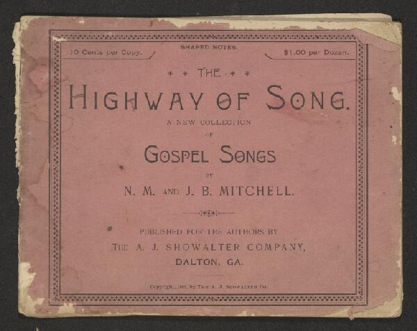 First page of The Highway of Song