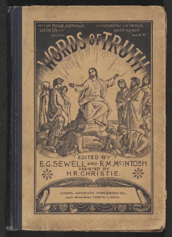 First page of Words of Truth