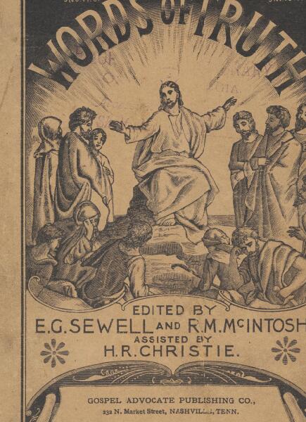 First page of Words of Truth