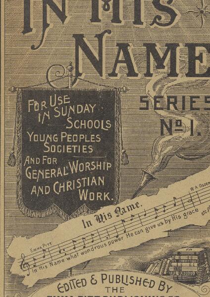First page of In His Name, Series No. 1