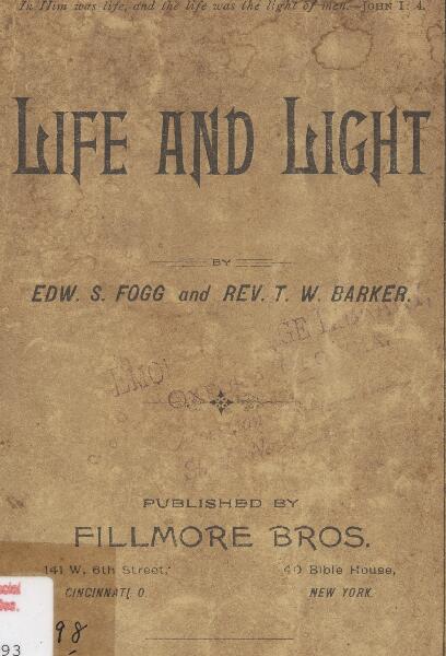 First page of Life and Light