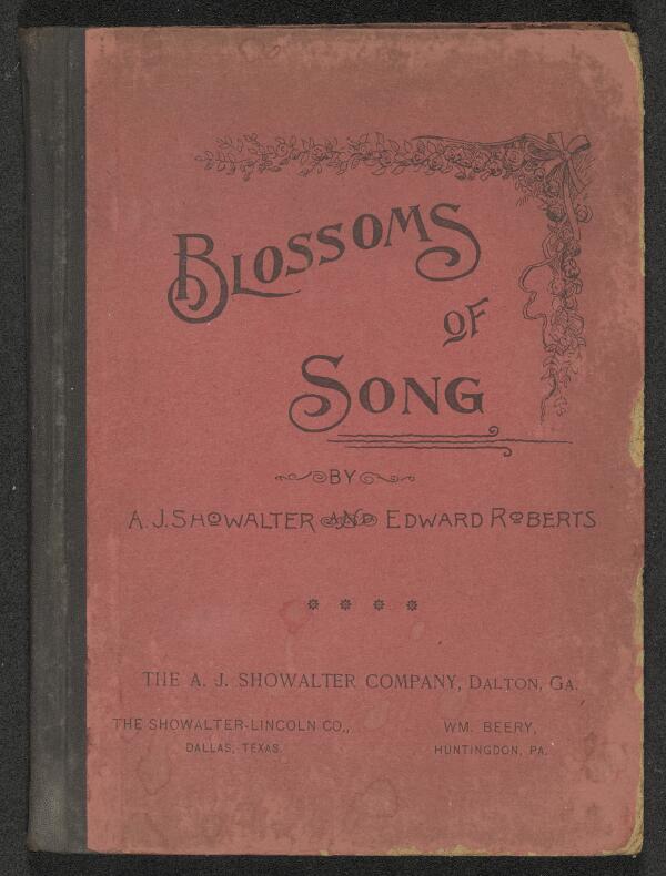 First page of Blossoms of Song