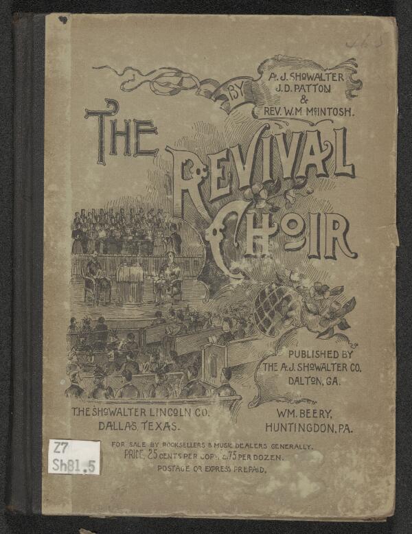 First page of The Revival Choir