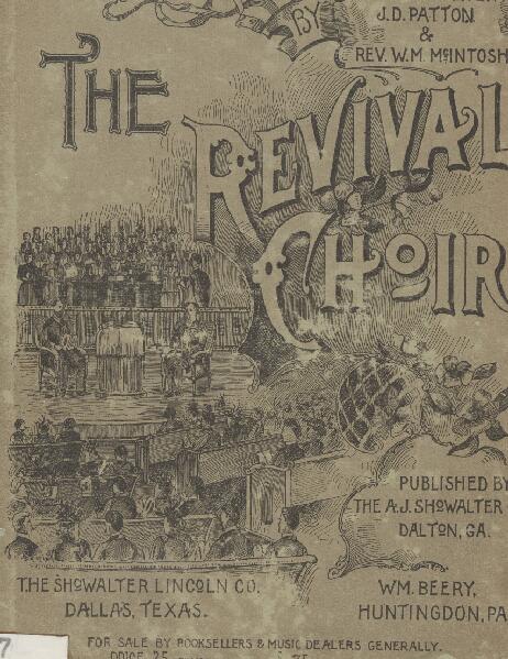 First page of The Revival Choir