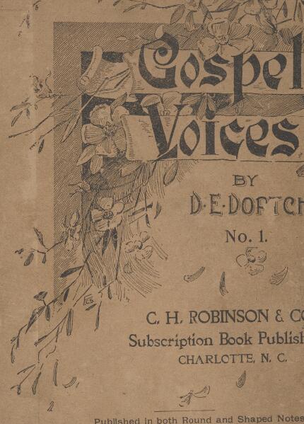 First page of Dortch's Gospel Voices No. 1