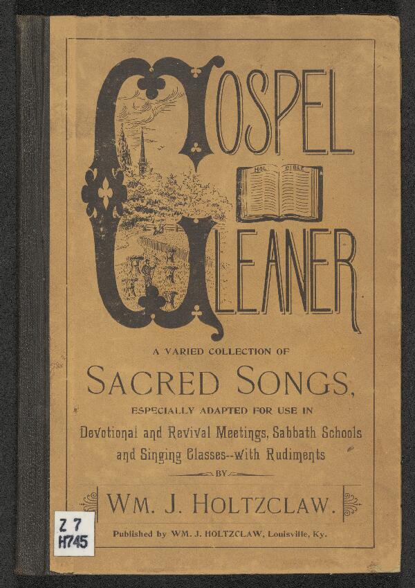 First page of Gospel Gleaner