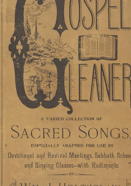 First page of Gospel Gleaner