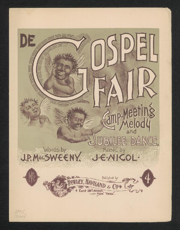 First page of De Gospel Fair