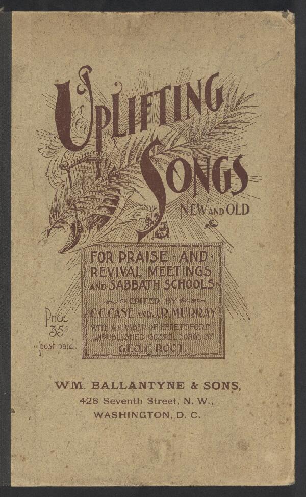 First page of Uplifting Songs, New and Old