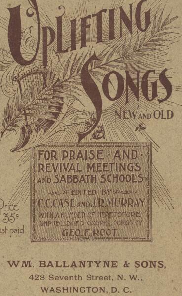 First page of Uplifting Songs, New and Old