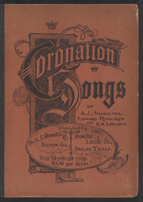 First page of Coronation Songs
