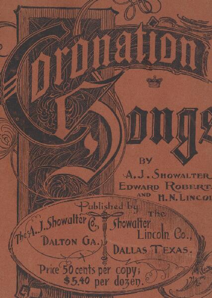 First page of Coronation Songs