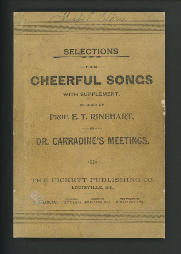 Selections from Cheerful Songs