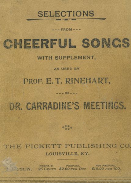 Selections from Cheerful Songs