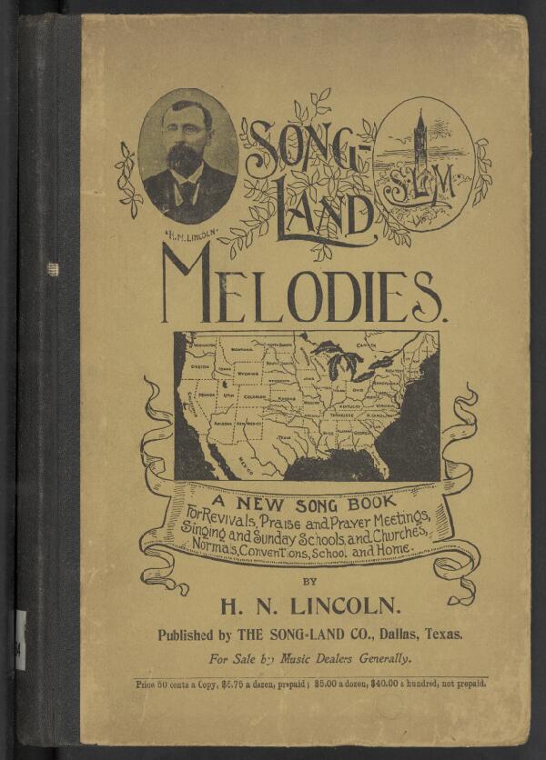 First page of Song-Land Melodies