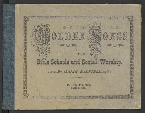 First page of Golden Songs