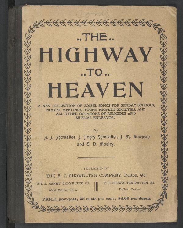 First page of The Highway to Heaven