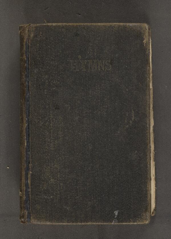 First page of Hymn Book