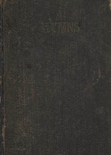 First page of Hymn Book