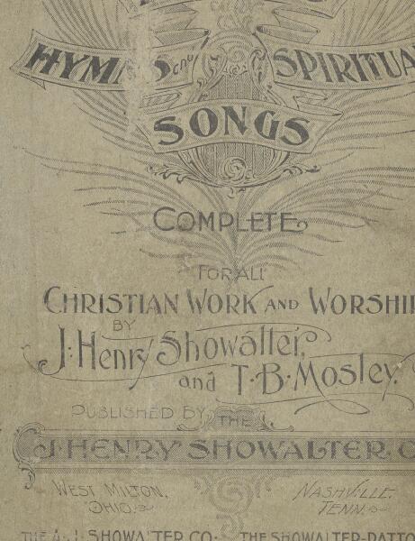 First page of Psalms Hymns and Spiritual Songs Complete