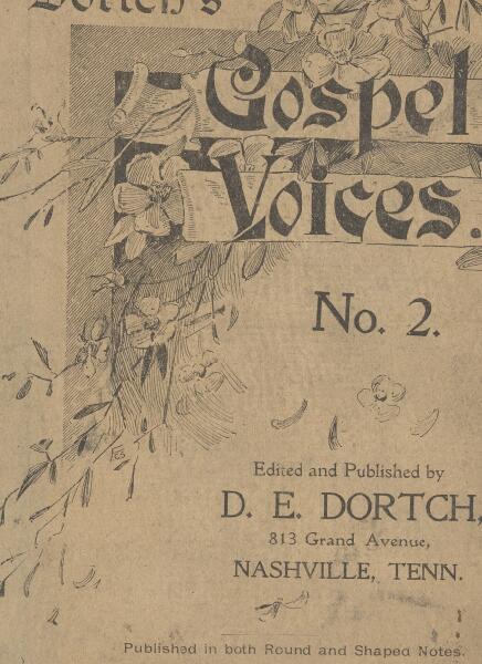 First page of Dortch's Gospel Voices No. 2