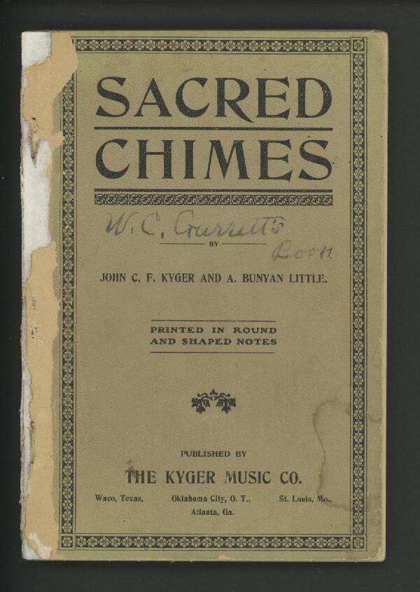 First page of Sacred Chimes