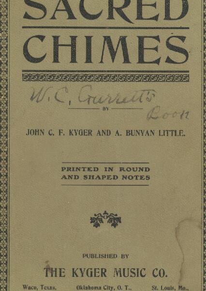 First page of Sacred Chimes