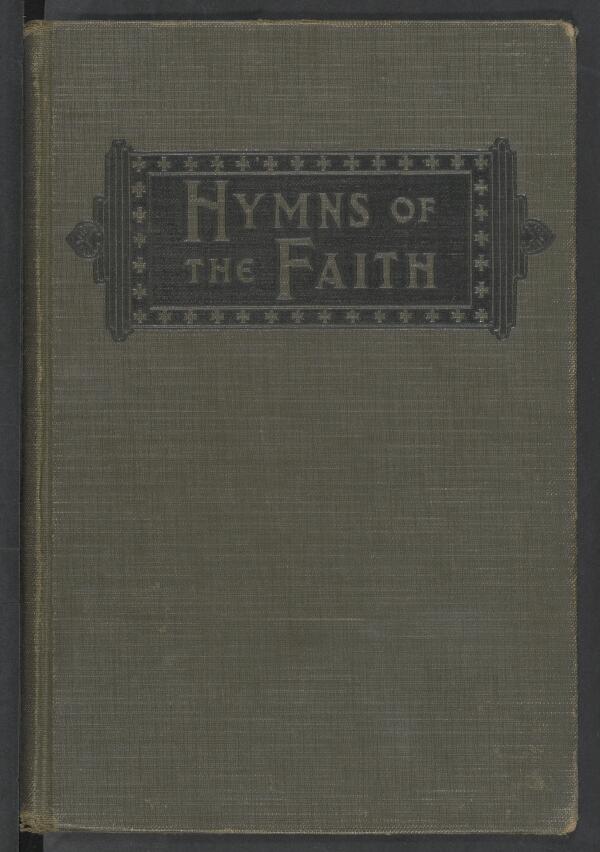 First page of Hymns of the Faith