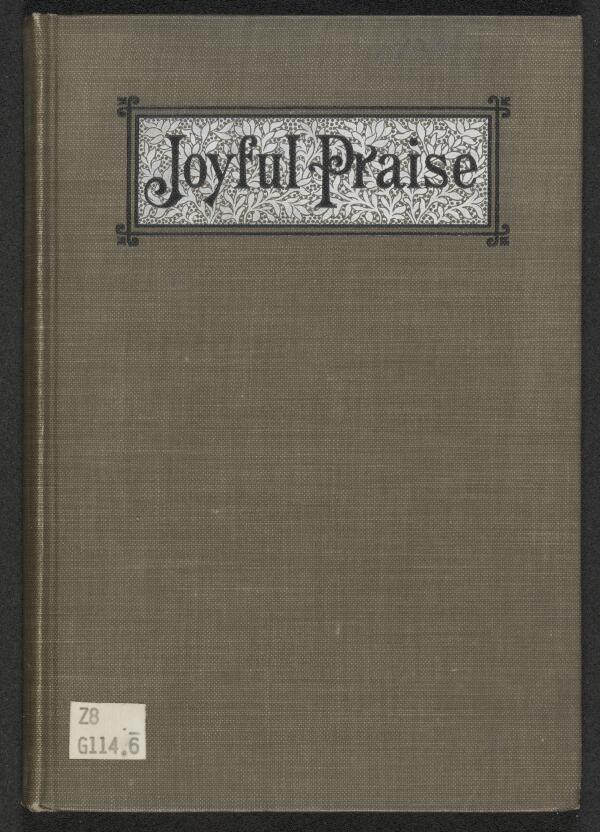 First page of Joyful Praise