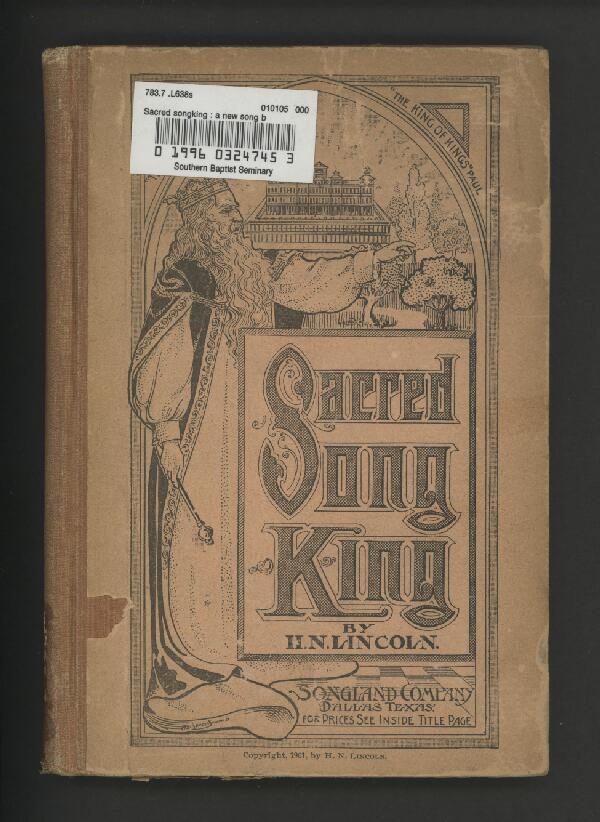 First page of Sacred Songking