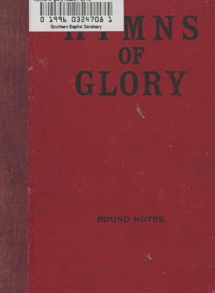 First page of Hymns of Glory