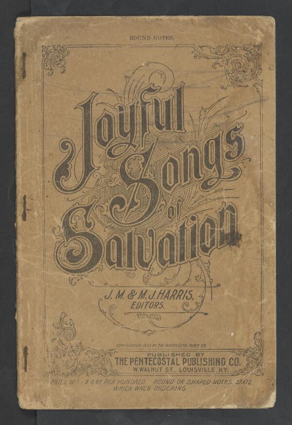 First page of Joyful Songs of Salvation